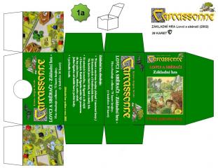 Carcassonne: Lovci a sběrači krabička