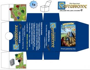 Carcassonne: Nová edice krabička