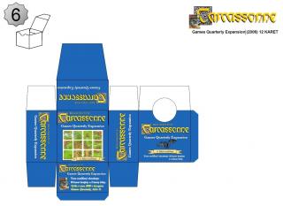 Carcassonne: Minirozšíření (Games Quarterly) krabička
