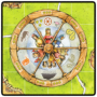 Startovní karta (Carcassonne 1) - Kolo osudu